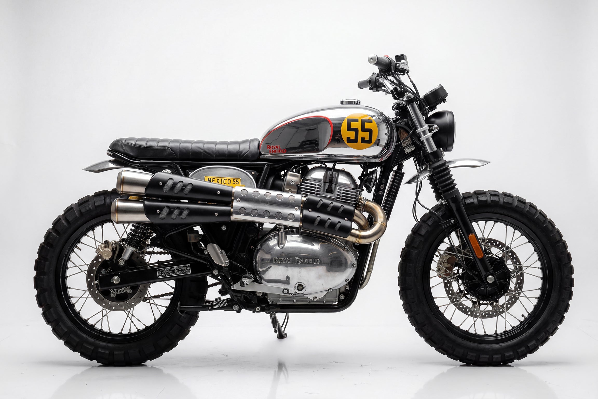 Royal Enfield Interceptor 650 — "México 55": Un Homenaje a la Carrera Panamericana