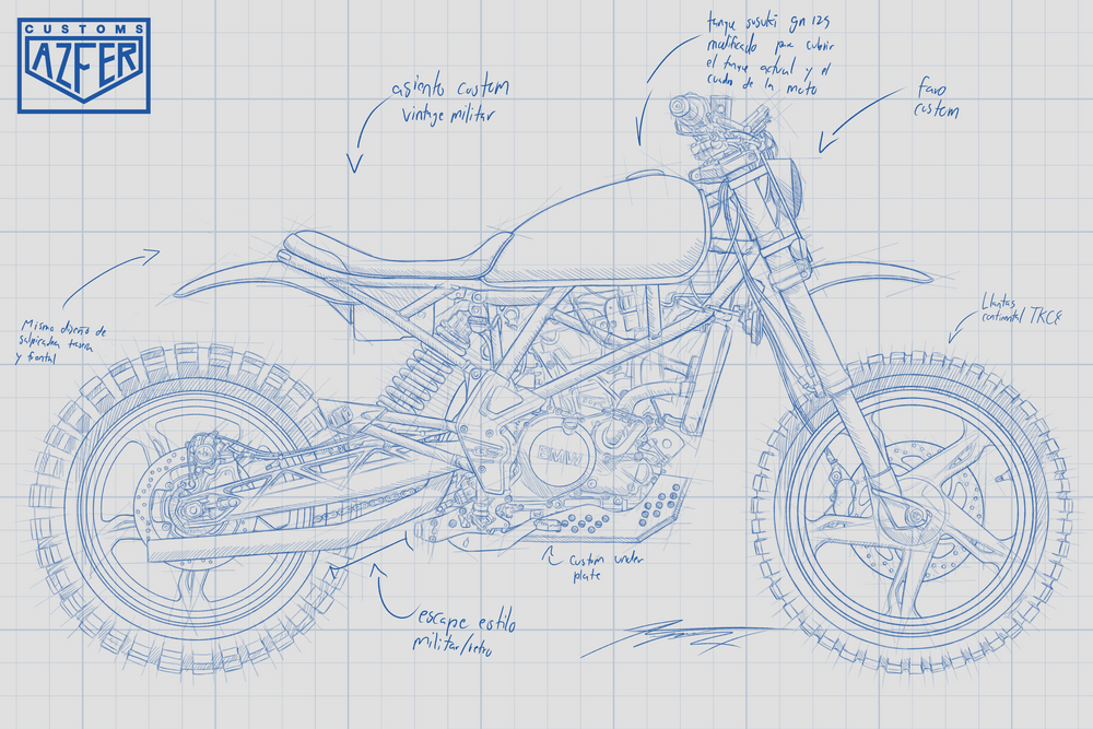 CUSTOM MOTORCYCLE PROYECTS | AZFER CUSTOMS | QUOTE | COTIZACIÓN